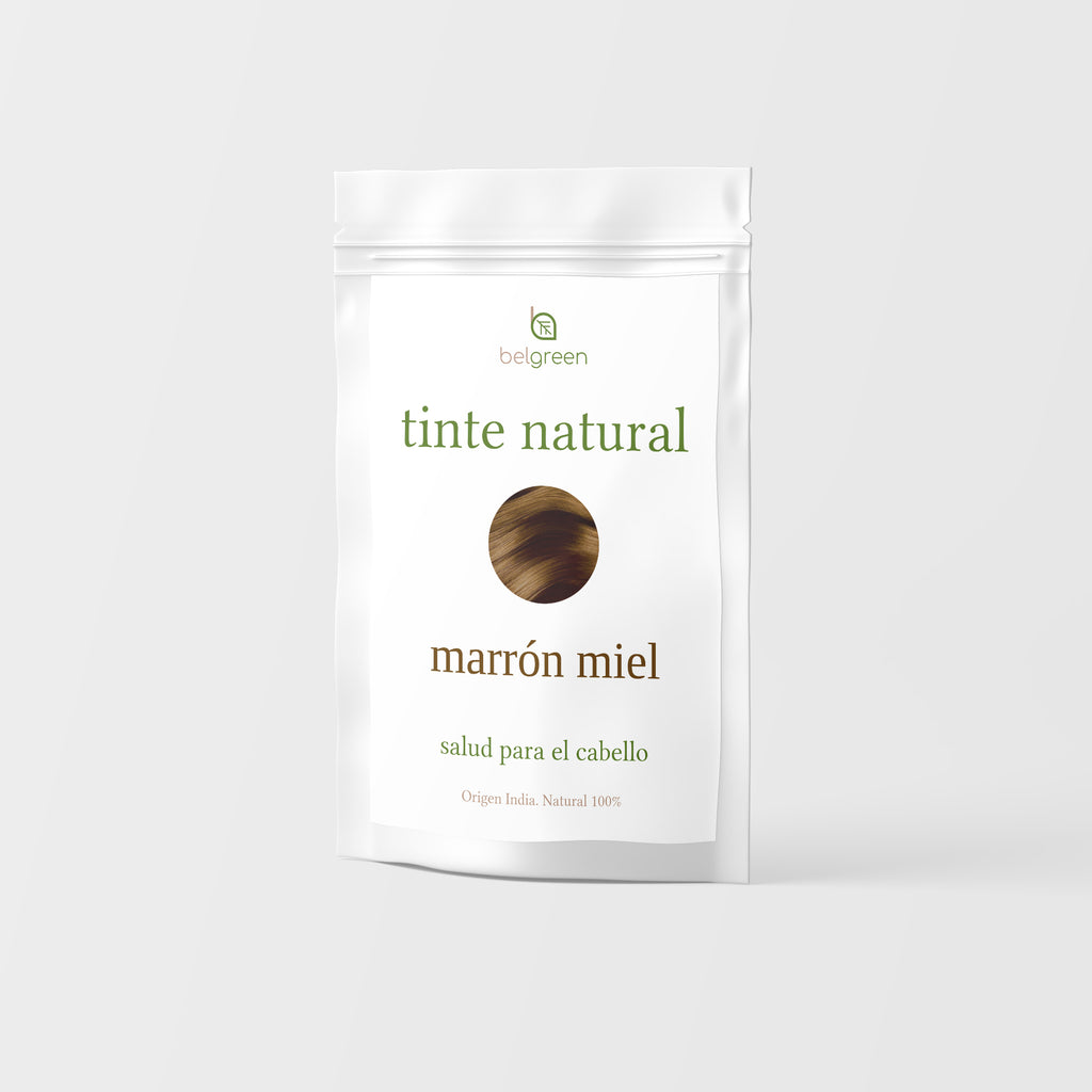 Tinte Marrón Miel natural 100%
