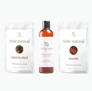 Pack Marrón Profundo: Champú Orgánico, Marrón Rojizo, Marrón Miel