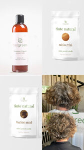 Pack 4: Rubio Miel, Marrón Miel y Champú Orgánico