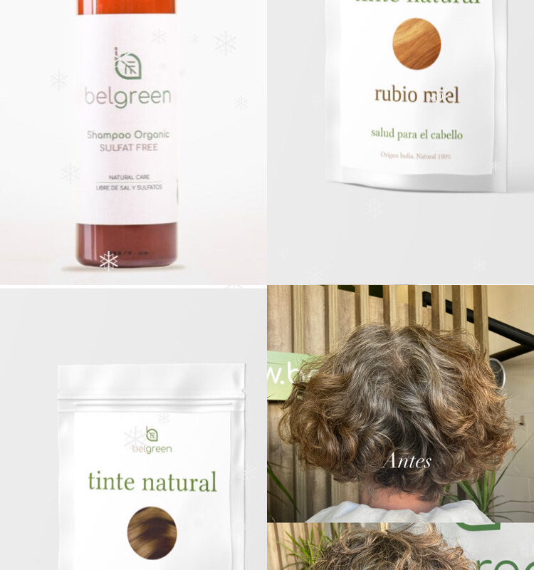 Pack 4: Rubio Miel, Marrón Miel y Champú Orgánico